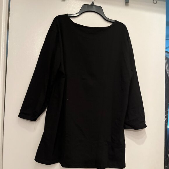 Black Top (Size Large / New Without Tags) - Picture 4 of 10